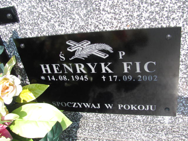 Henryk Fic 1945 Dębica komunalny - Grobonet - Wyszukiwarka osób pochowanych