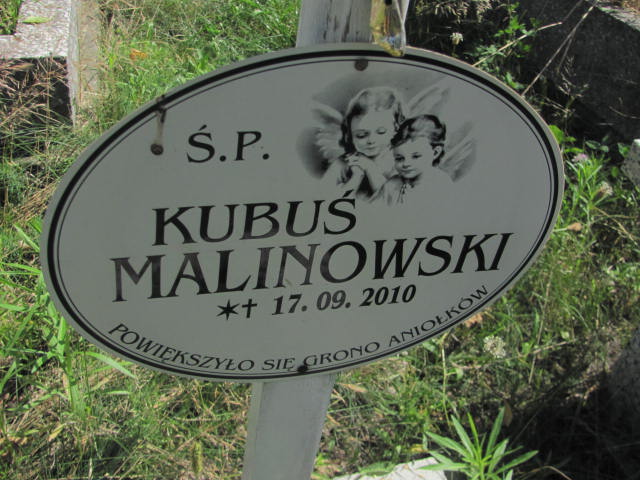 Jakub Malinowski 2010 Dębica komunalny - Grobonet - Wyszukiwarka osób pochowanych