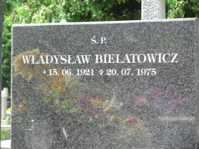 Władysław Bielatowicz 1921 Dębica komunalny - Grobonet - Wyszukiwarka osób pochowanych