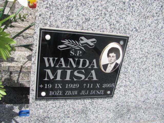 Wanda Misa 1929 Dębica komunalny - Grobonet - Wyszukiwarka osób pochowanych